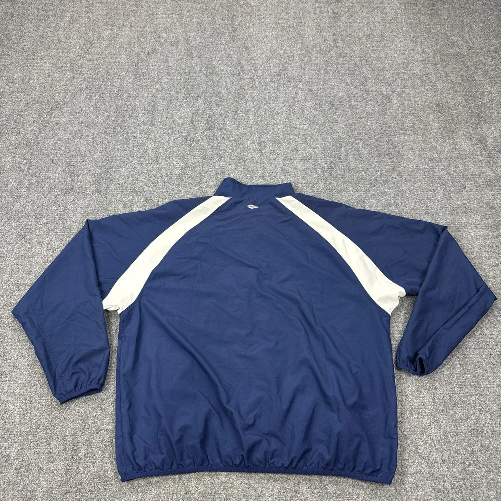 Vintage Adidas Windbreaker‎ Jacket Mens Large Blue ClimaCool Full Zip 548375